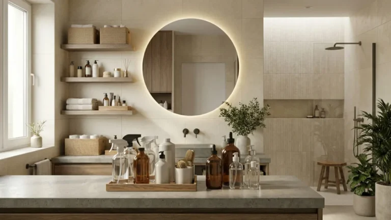 Cómo organizar productos de higiene en un baño pequeño