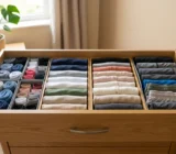 Cómo ordenar cajones de ropa sin que se desordenen nunca